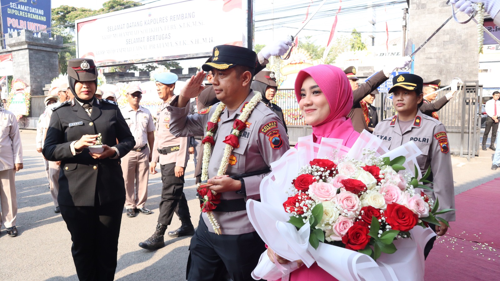 Kapolres Rembang Baru Siap Melayani Warga Rembang.